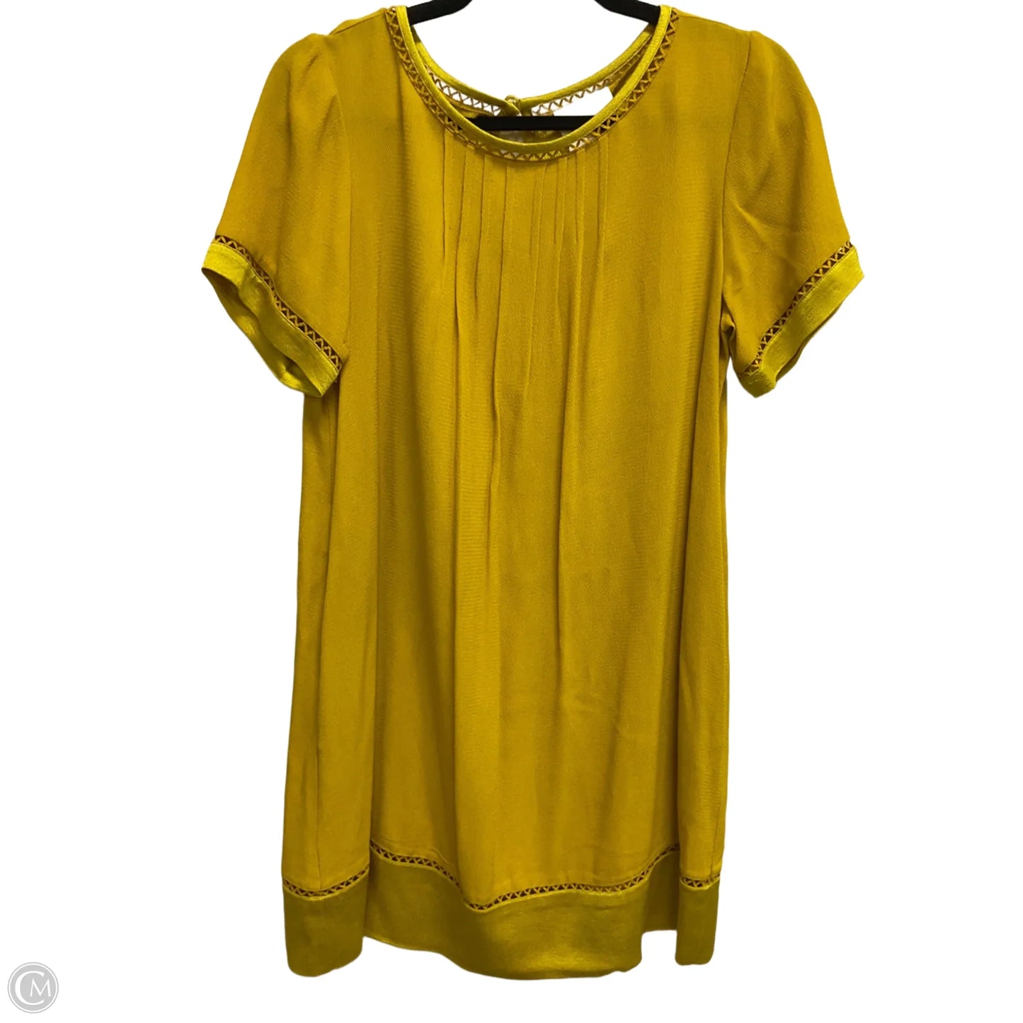 Dress Casual Short By Maeve In Yellow, Size: Xs