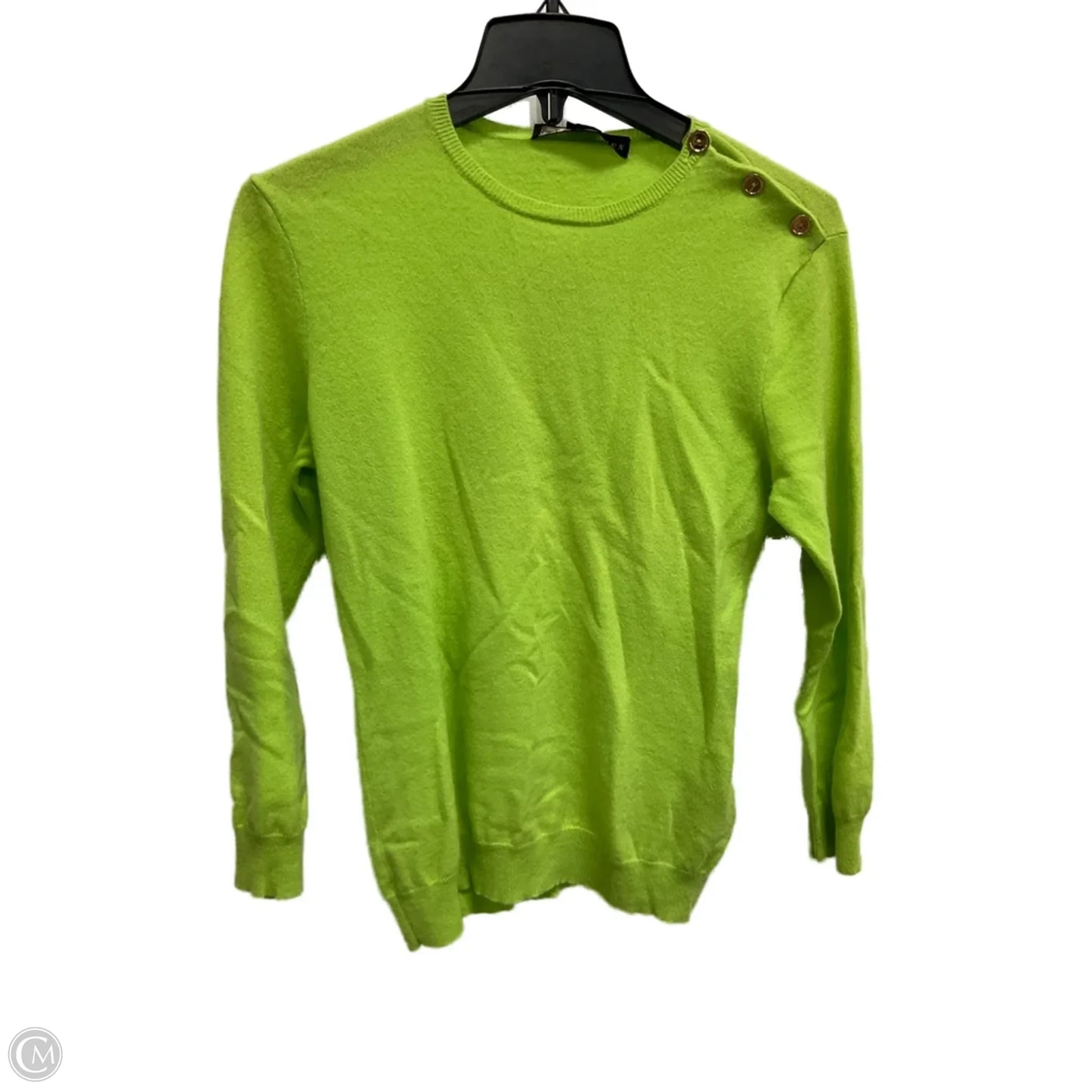 Sweater By Ralph Lauren In Green, Size: L