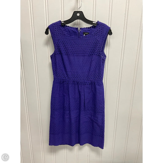 Dress Party Midi By J. Crew In Purple, Size: Xs