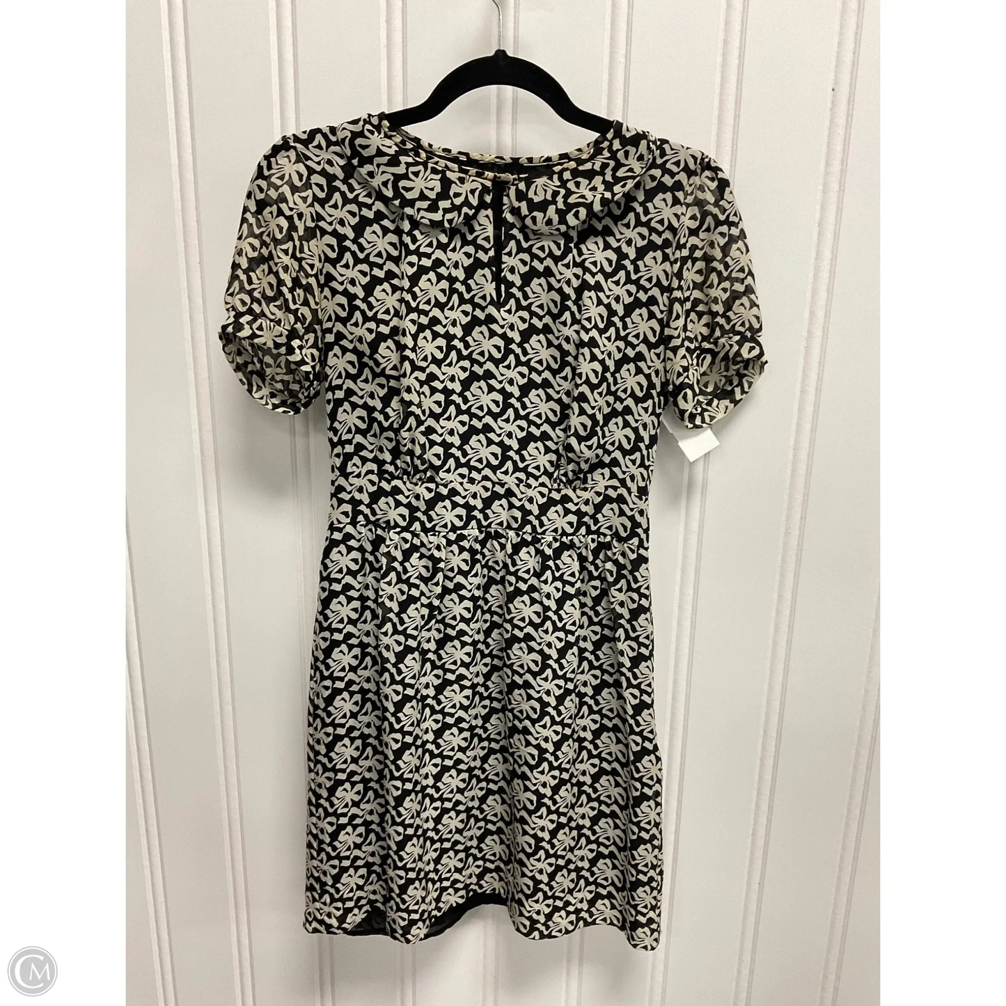 Dress Casual Midi By J. Crew In Black & White, Size: Xs