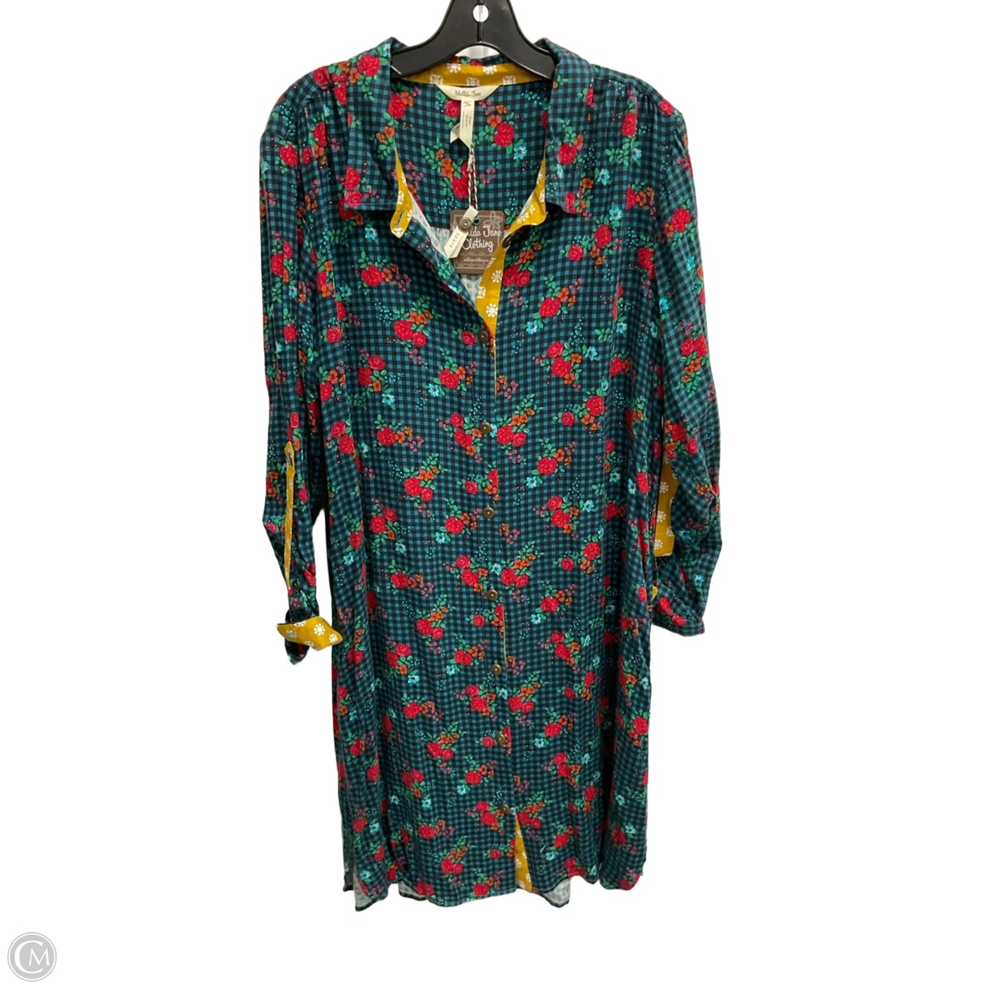 Dress Casual Midi By Matilda Jane In Multi-colored, Size: Xl