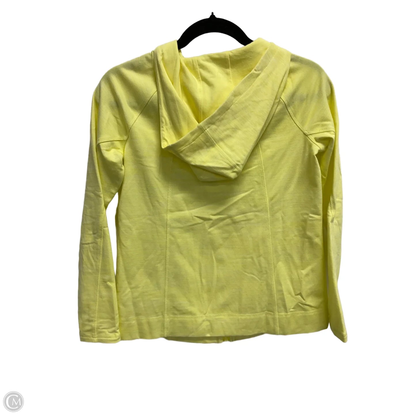 Athletic Jacket By Talbots In Yellow, Size: Xs