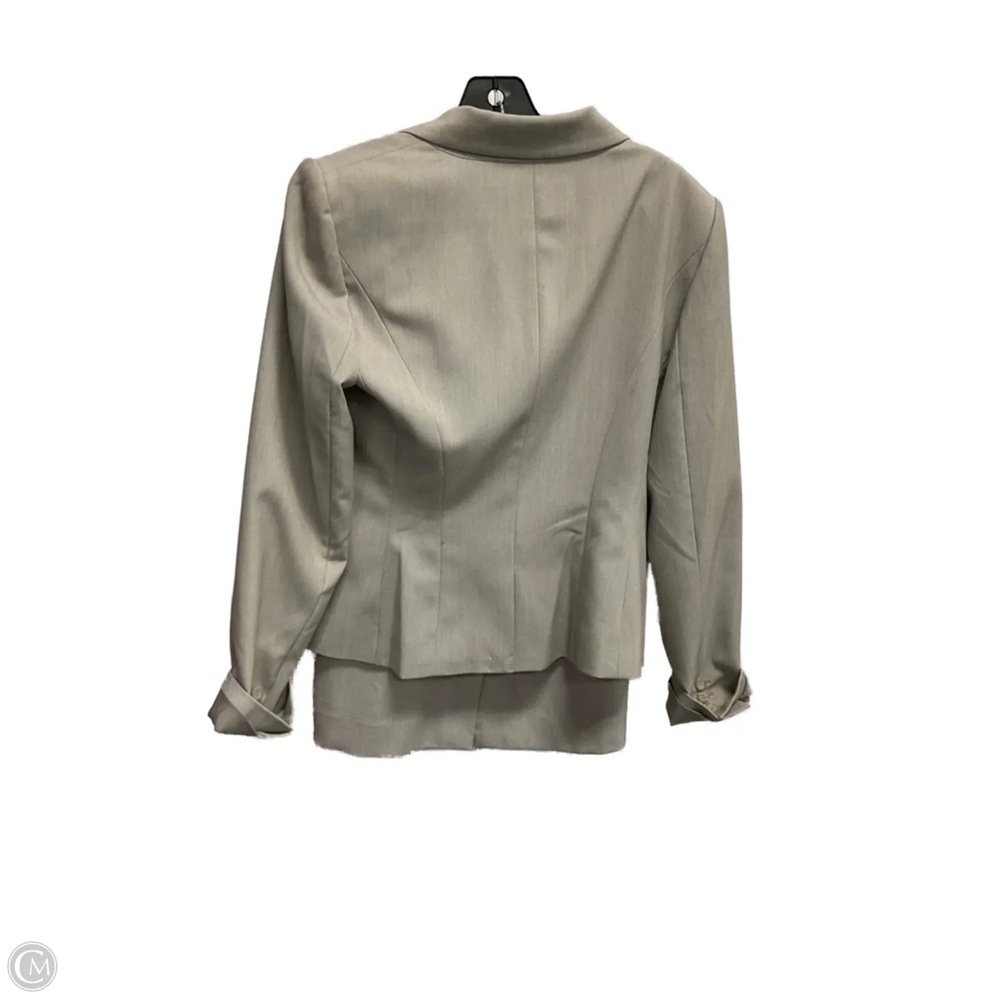 Skirt Suit 2pc By Limited In Grey, Size: M