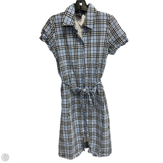 Dress Casual Midi By Clothes Mentor In Plaid Pattern, Size: M