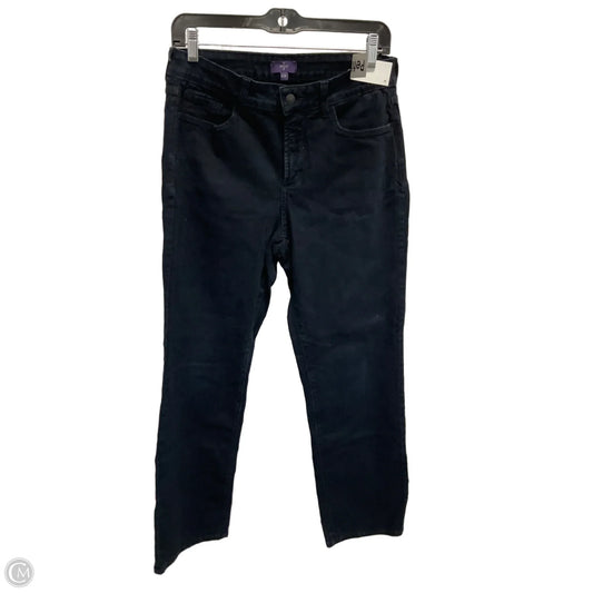 Jeans Straight By Not Your Daughters Jeans In Blue Denim, Size: 10p