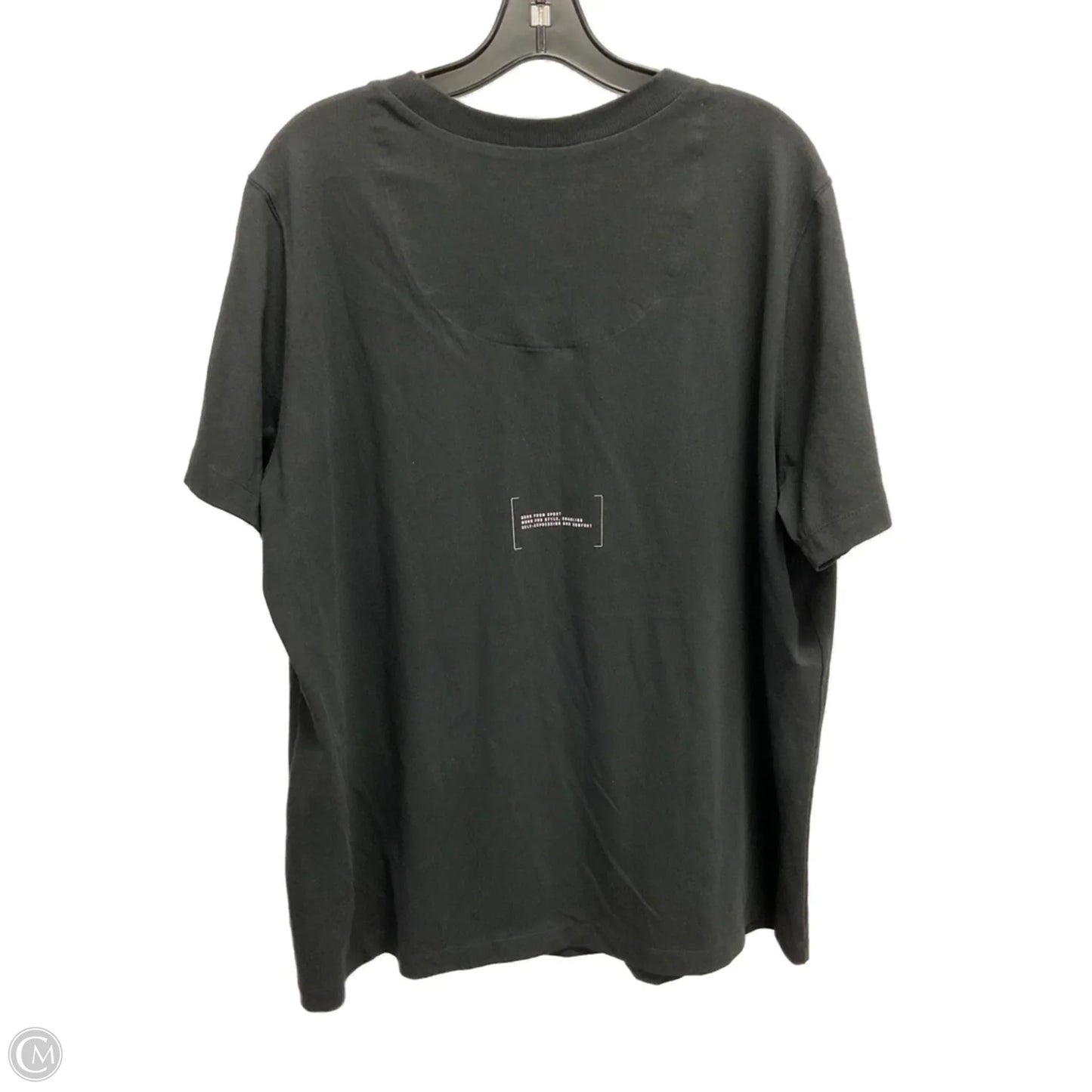 Top Short Sleeve Basic By Adidas In Black, Size: 2x