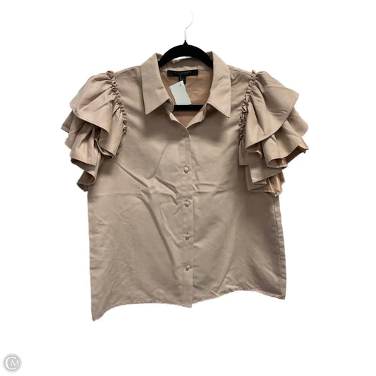 Top Short Sleeve By Marc New York In Pink, Size: S