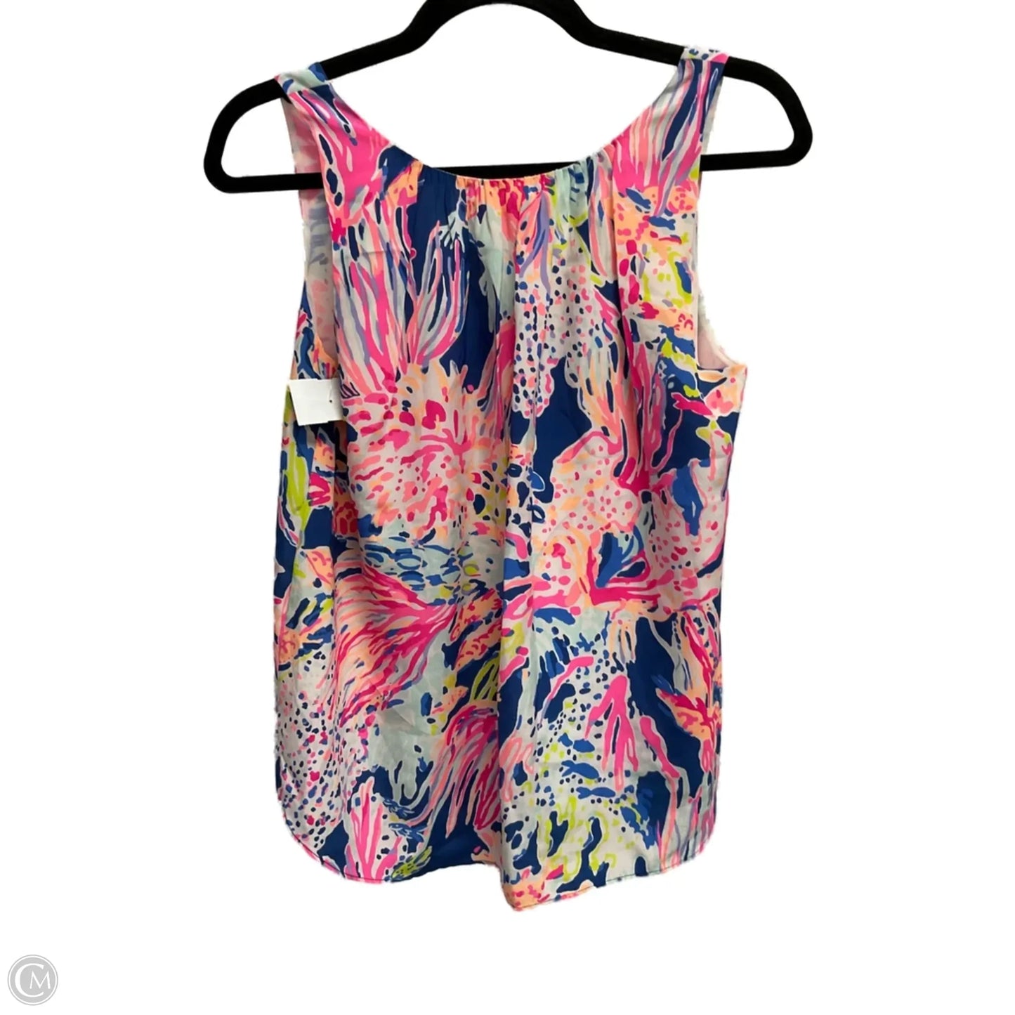 Top Short Sleeve Designer By Lilly Pulitzer In Multi-colored, Size: Xs