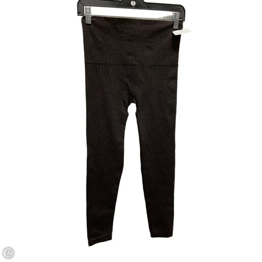 Pants Leggings By Spanx In Black & Brown, Size: L