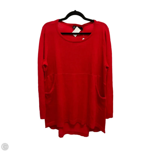 Sweater By New York And Co In Red, Size: Xl