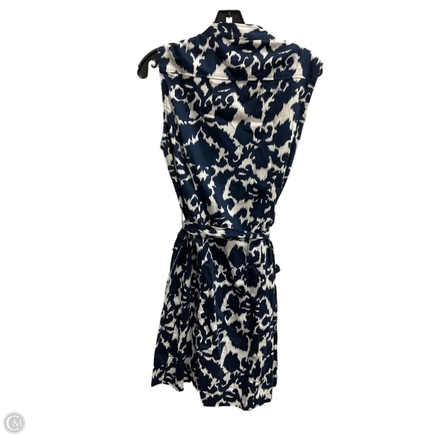 Dress Casual Midi By Dressbarn In Navy, Size: M