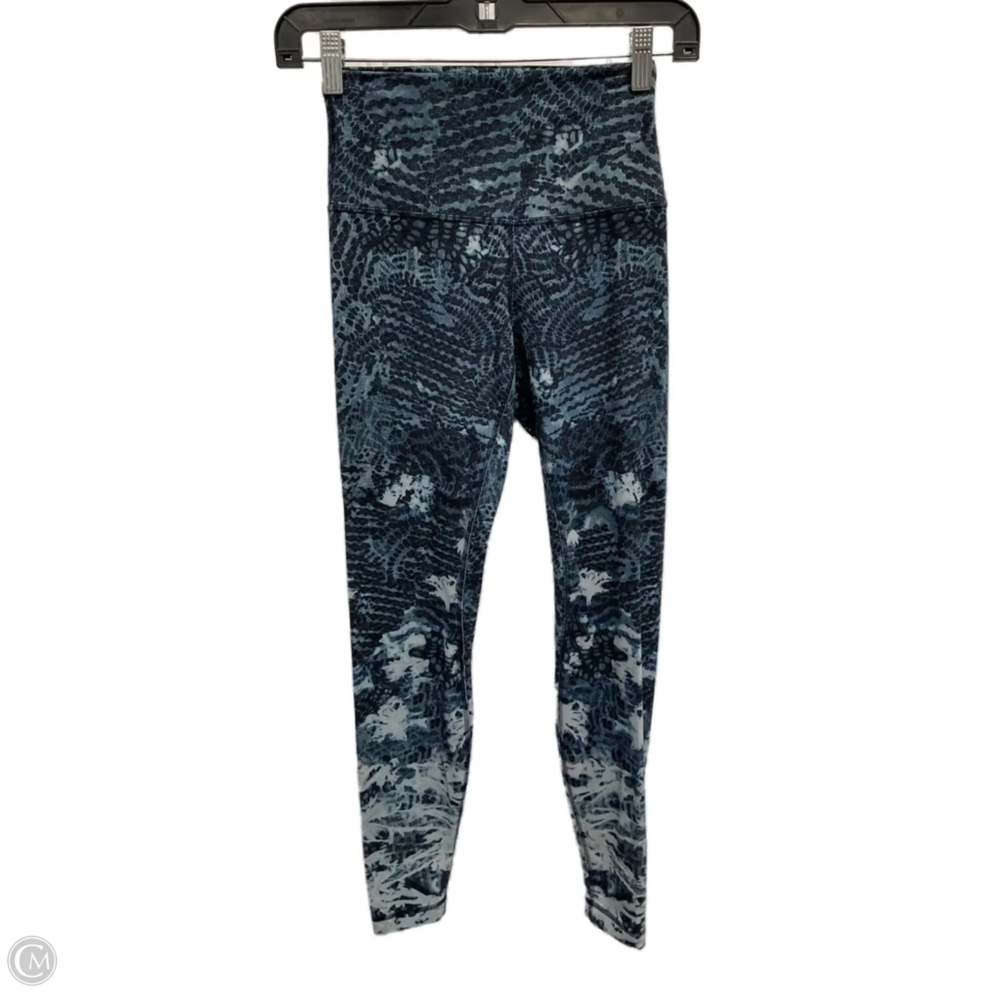 Athletic Leggings By Lululemon In Blue, Size: S