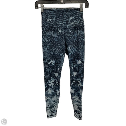 Athletic Leggings By Lululemon In Blue, Size: S
