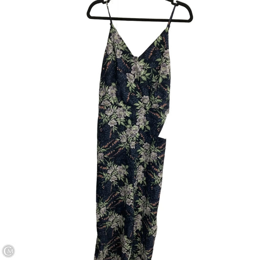 Jumpsuit By Loft In Floral Print, Size: Sp