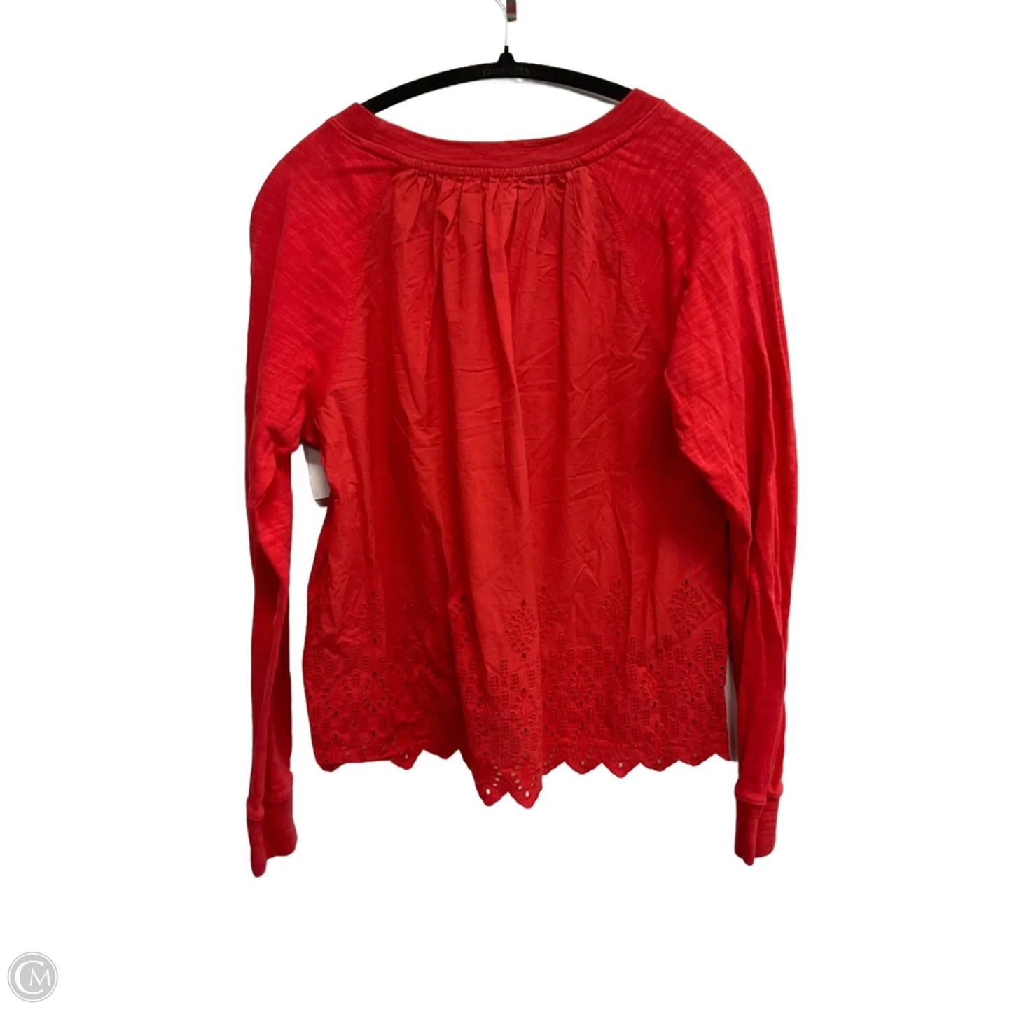 Sweatshirt Crewneck By J. Crew In Red, Size: M