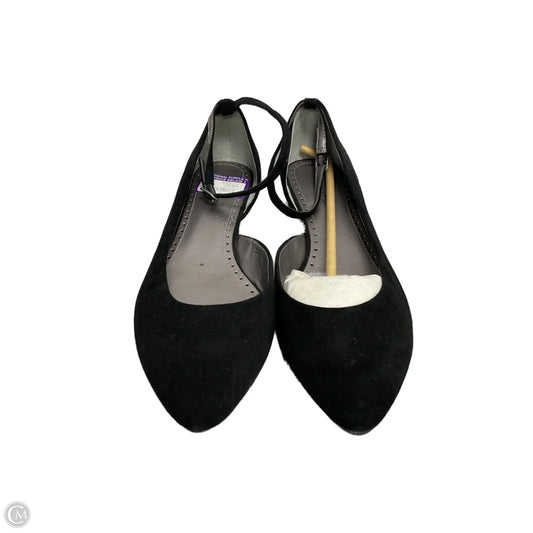 Shoes Flats By Adrienne Vittadini In Black, Size: 11