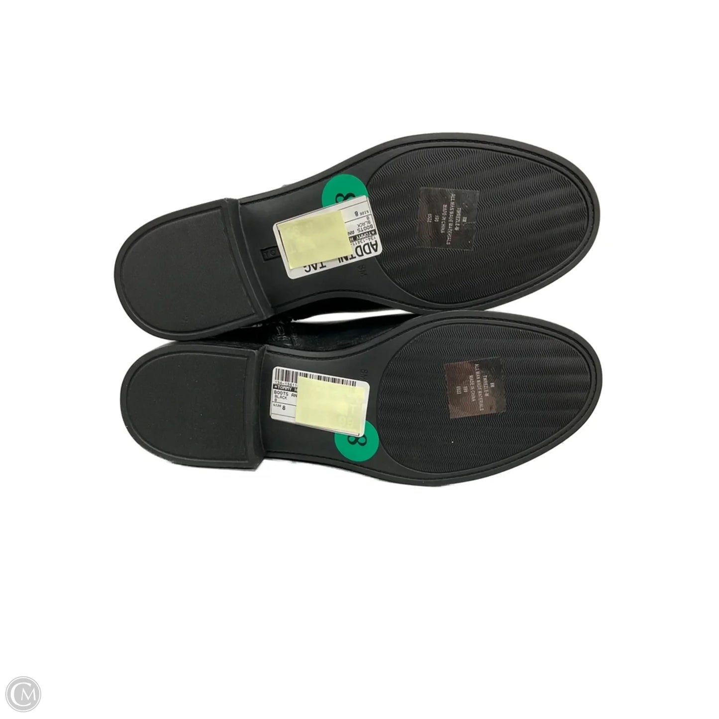 Boots Ankle Flats By Tommy Hilfiger In Black, Size: 8