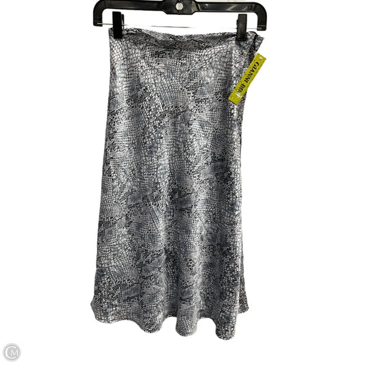 Skirt Midi By Gianni Bini In Snakeskin Print, Size: 0