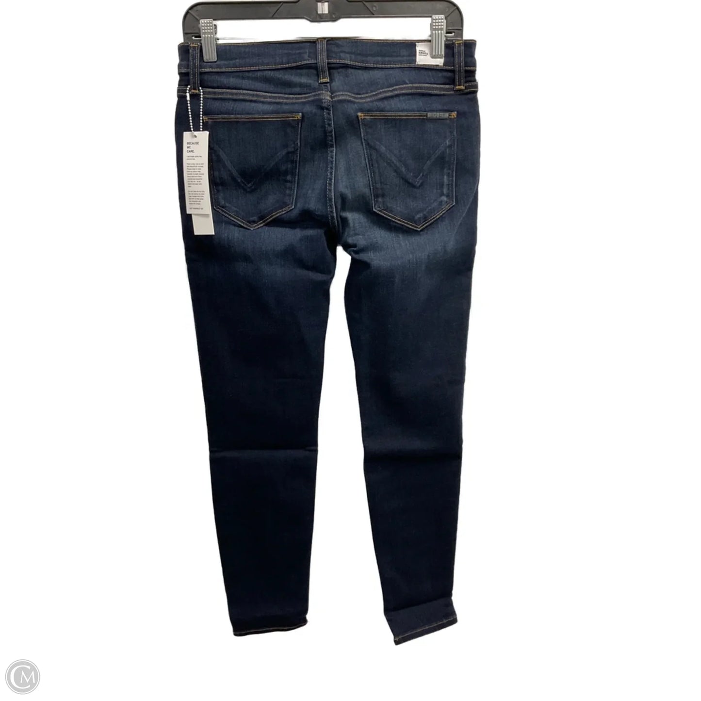 Jeans Skinny By Hudson In Blue Denim, Size: 8