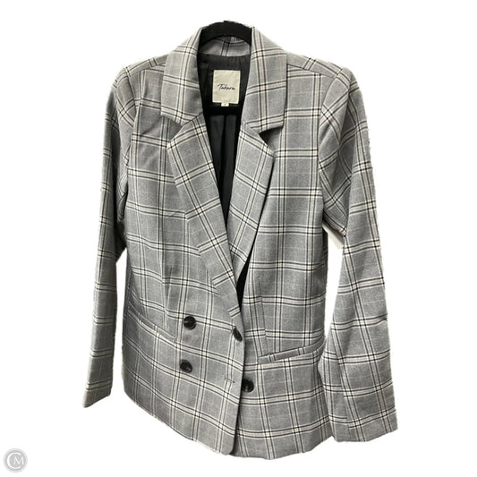 Blazer By Takara In Plaid Pattern, Size: S
