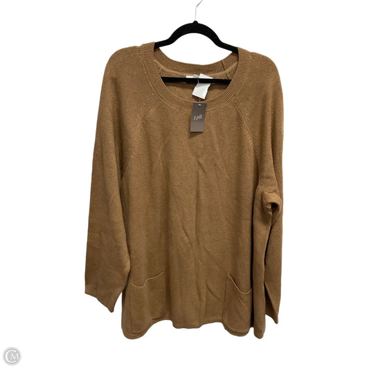 Sweater By J. Jill In Brown, Size: 4x