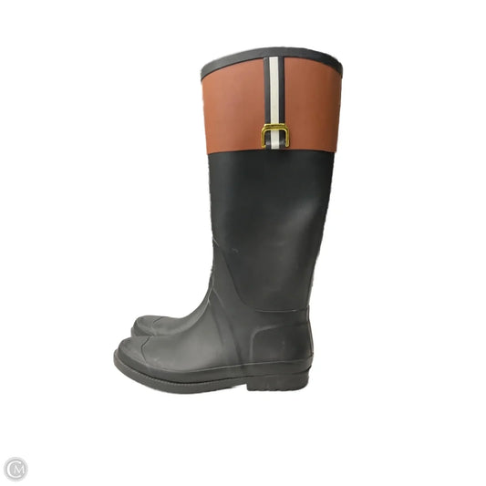 Boots Knee Flats By Tommy Hilfiger In Black, Size: 7