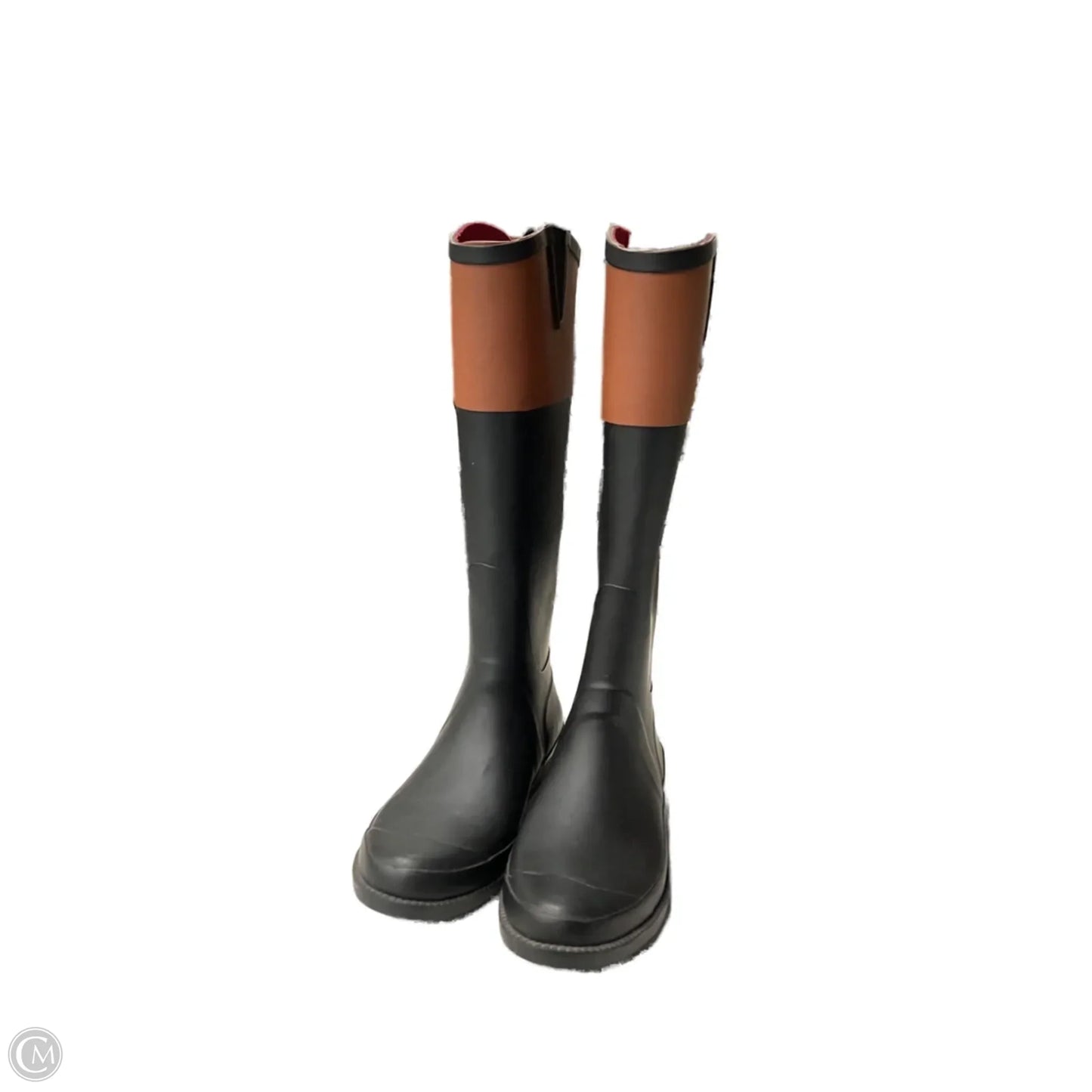 Boots Knee Flats By Tommy Hilfiger In Black, Size: 7