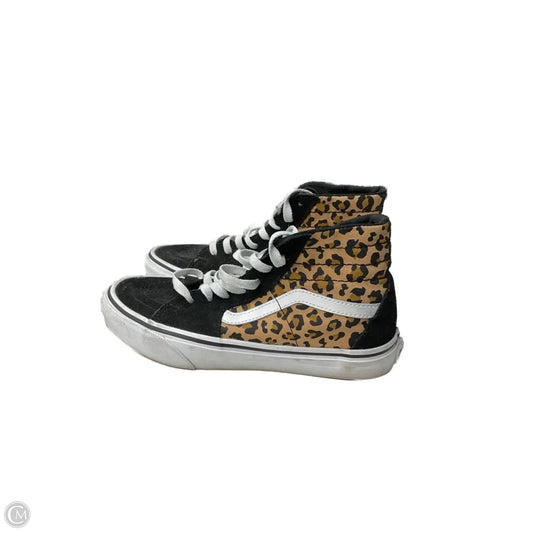 Shoes Sneakers By Vans In Leopard Print, Size: 8.5