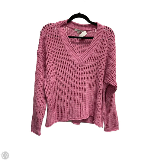 Sweater By Madewell In Pink, Size: Xl