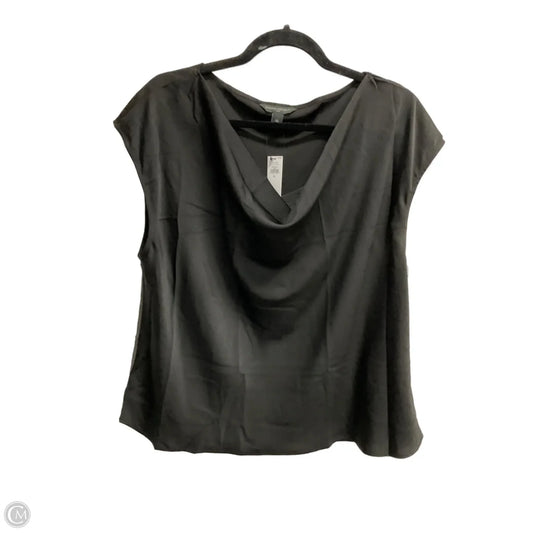 Top Sleeveless By Banana Republic In Black, Size: Xl
