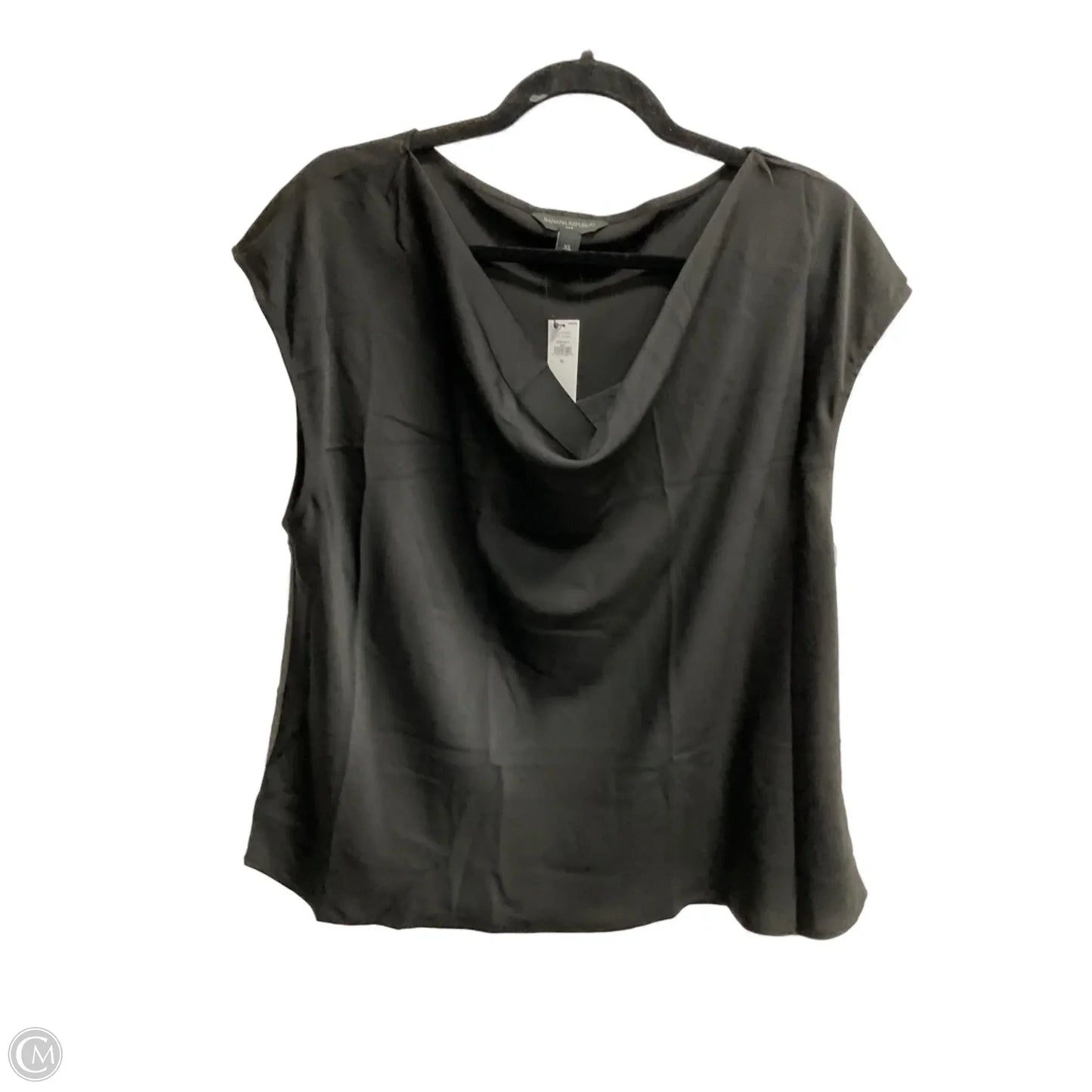 Top Sleeveless By Banana Republic In Black, Size: Xl
