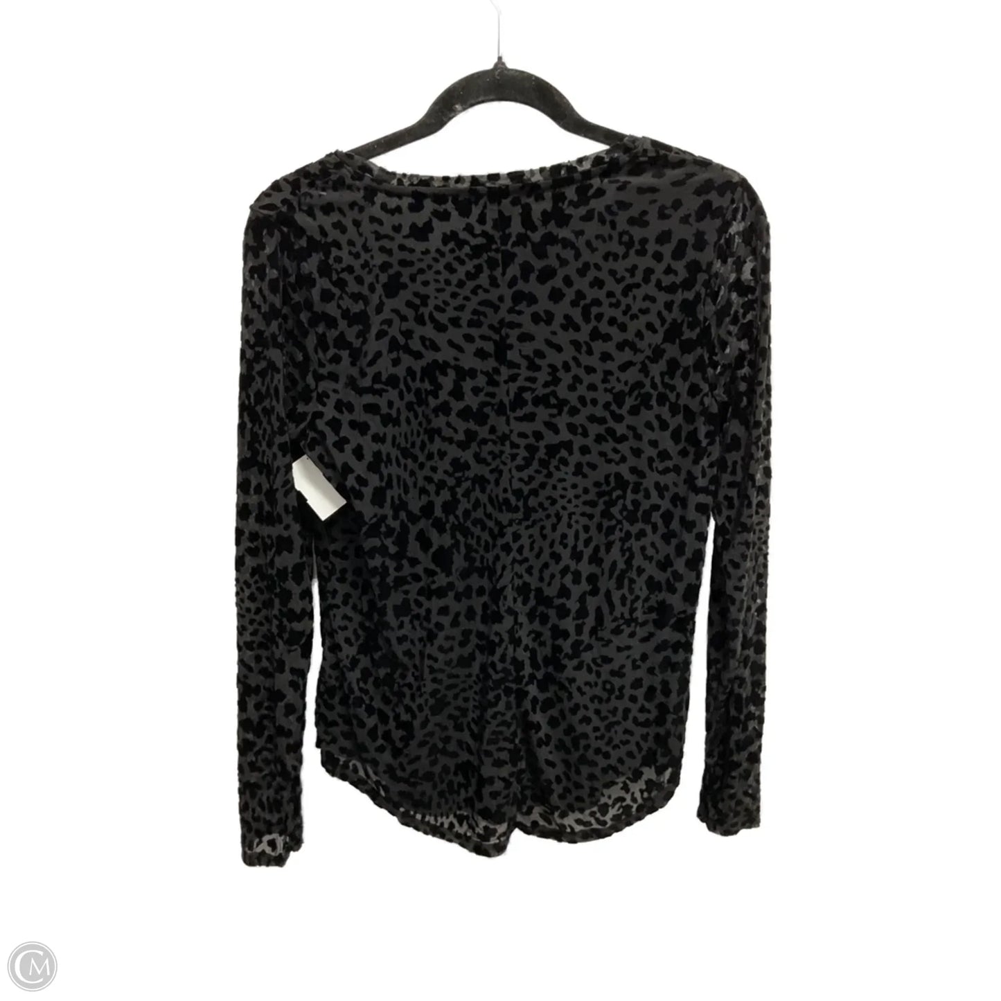Top Long Sleeve By Simply Vera In Black, Size: S