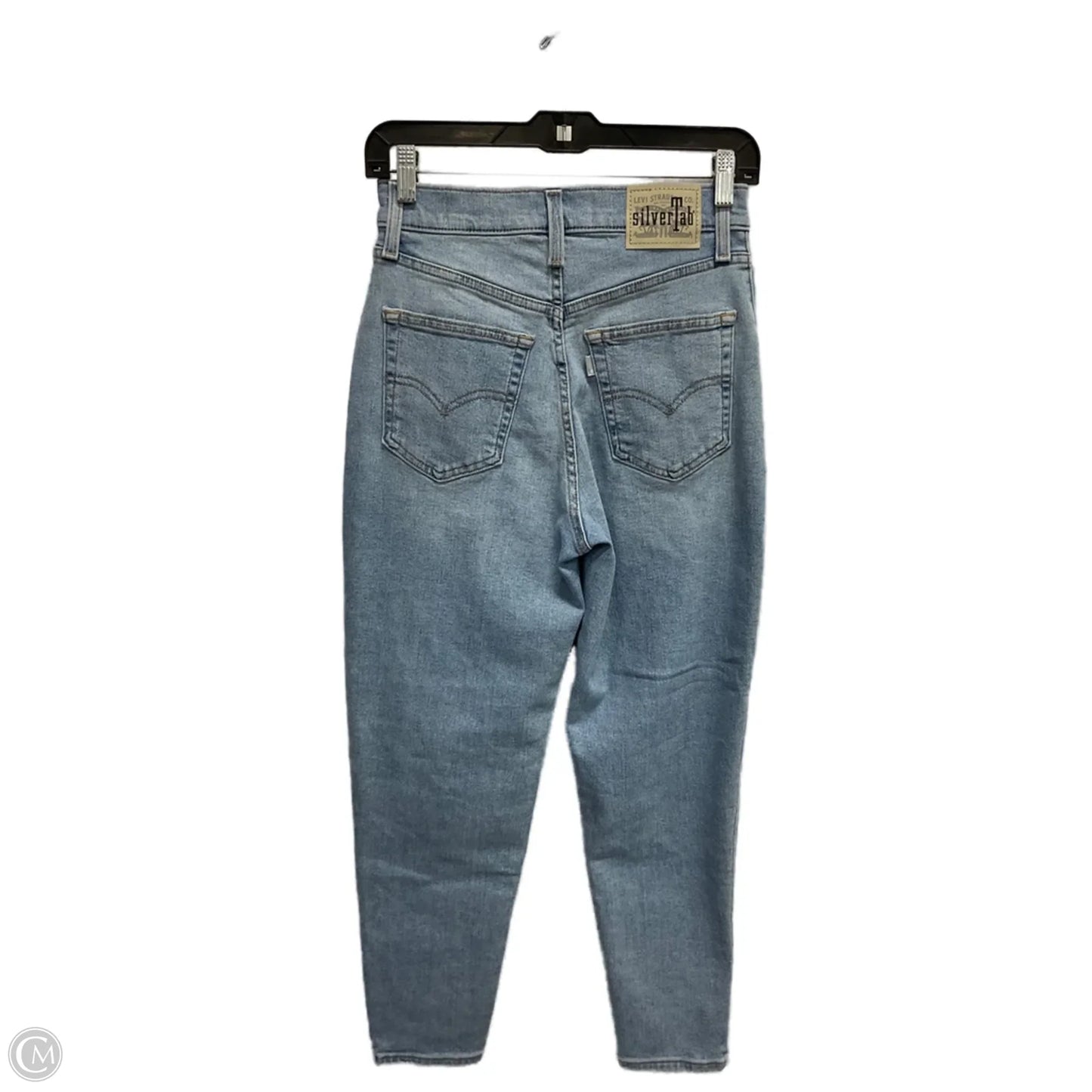 Jeans Skinny By Levis In Blue Denim, Size: 2