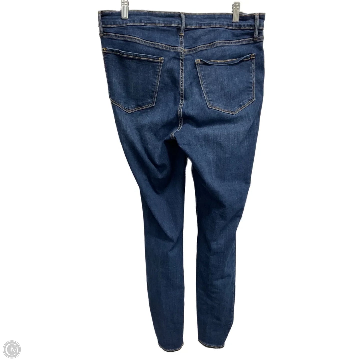 Jeans Skinny By Old Navy In Blue Denim, Size: 14l