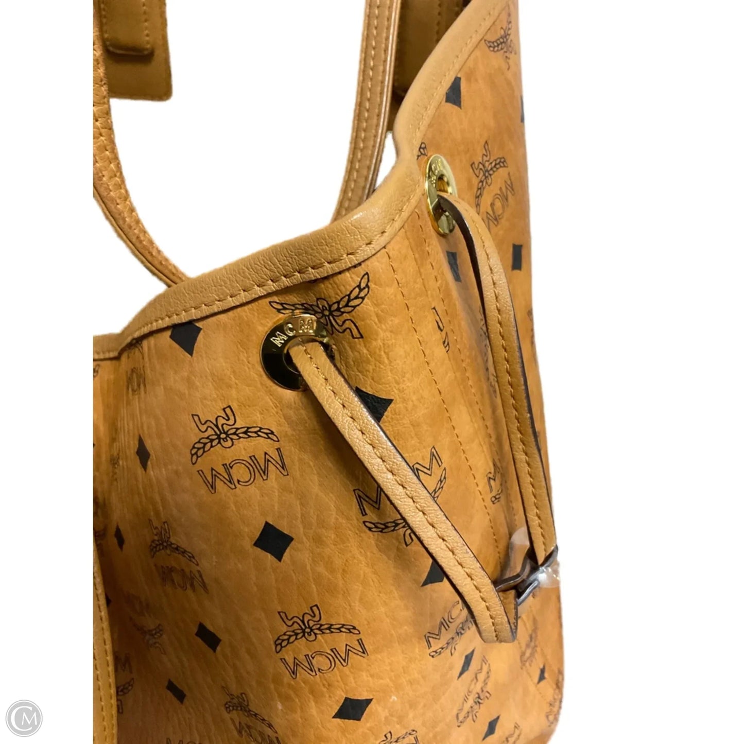 Tote Luxury Designer By Mcm, Size: Large