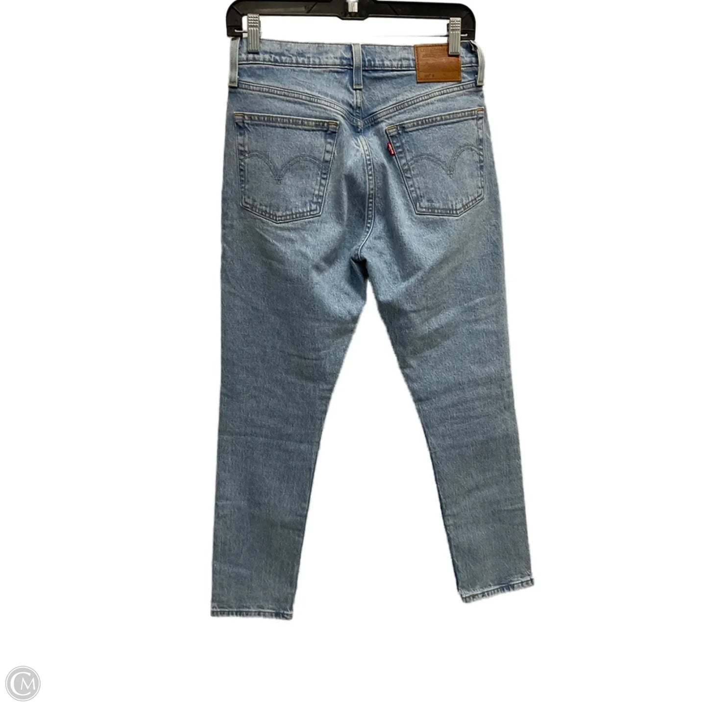Jeans Skinny By Levis In Blue Denim, Size: 2