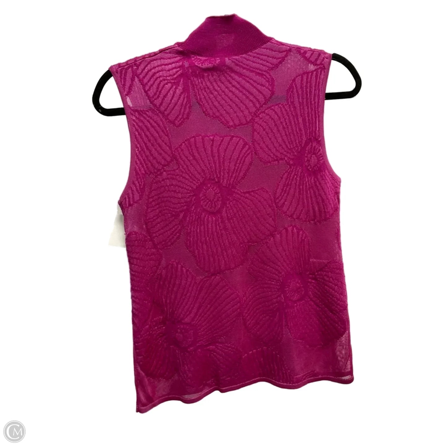 Top Sleeveless By Cma In Pink, Size: Sp