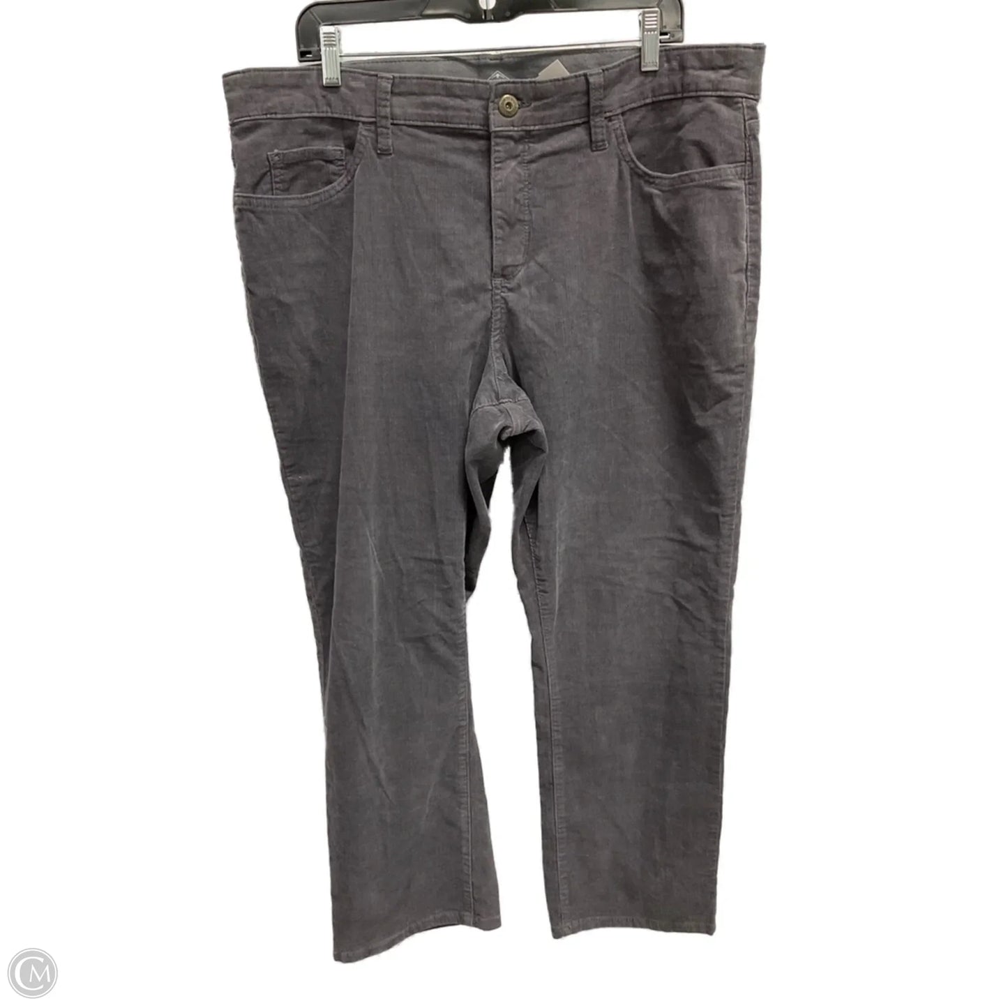 Pants Corduroy By St Johns Bay In Grey, Size: 18