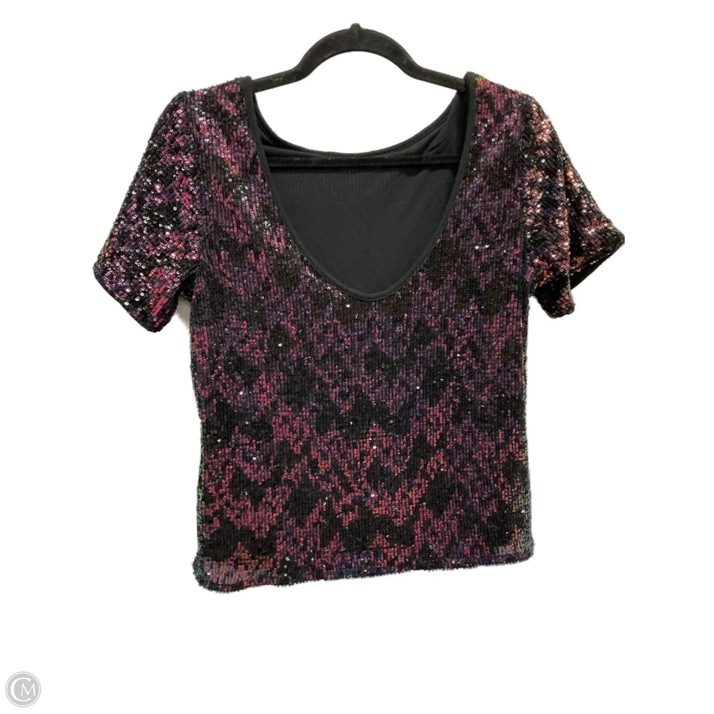 Top Short Sleeve By Sanctuary In Multi-colored, Size: S
