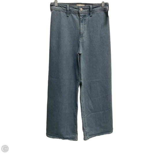 Jeans Wide Leg By Universal Thread In Blue Denim, Size: 4