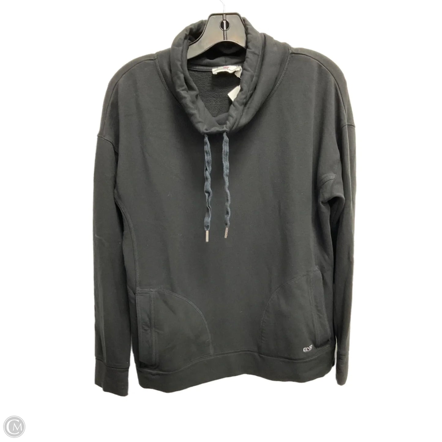 Sweatshirt Collar By Vineyard Vines In Black, Size: Xs