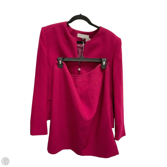 Skirt Set 2pc By Tahari In Pink, Size: L