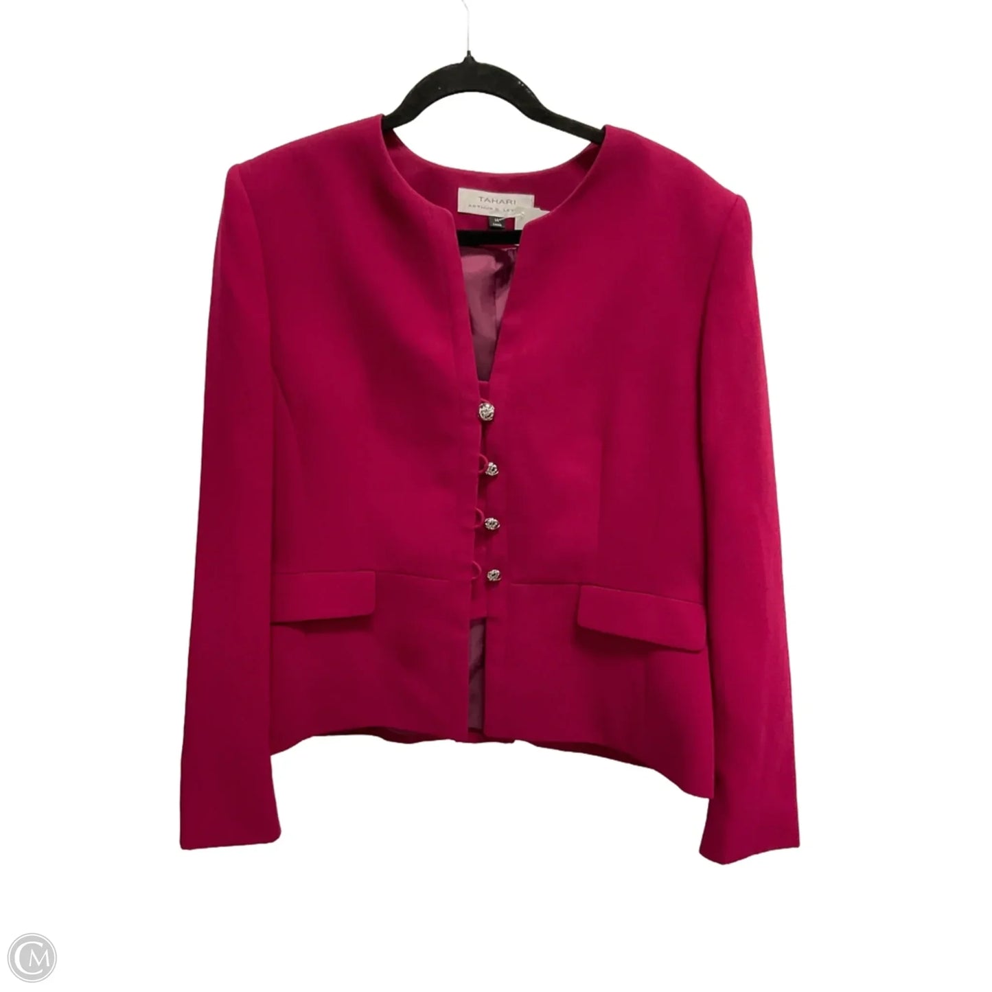 Skirt Set 2pc By Tahari In Pink, Size: L