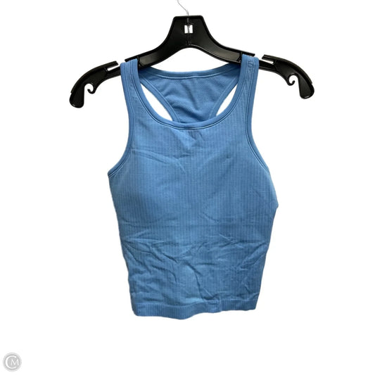 Athletic Tank Top By Lululemon In Blue, Size: S