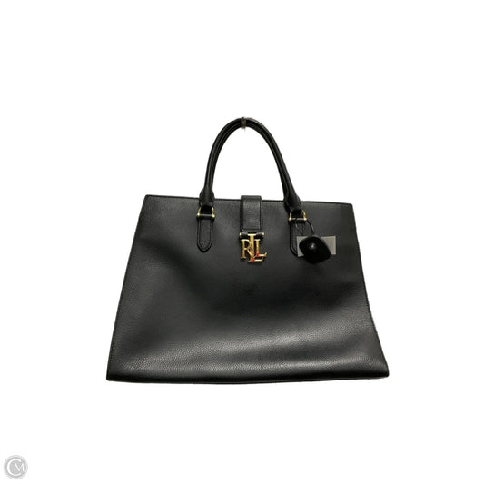 Tote Leather By Ralph Lauren, Size: Large