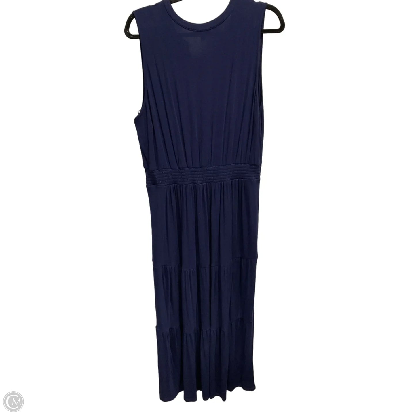 Dress Casual Maxi By Clothes Mentor In Navy, Size: 1x