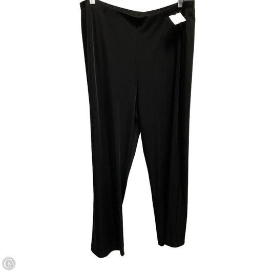 Pants Lounge By Chicos In Black, Size: 16