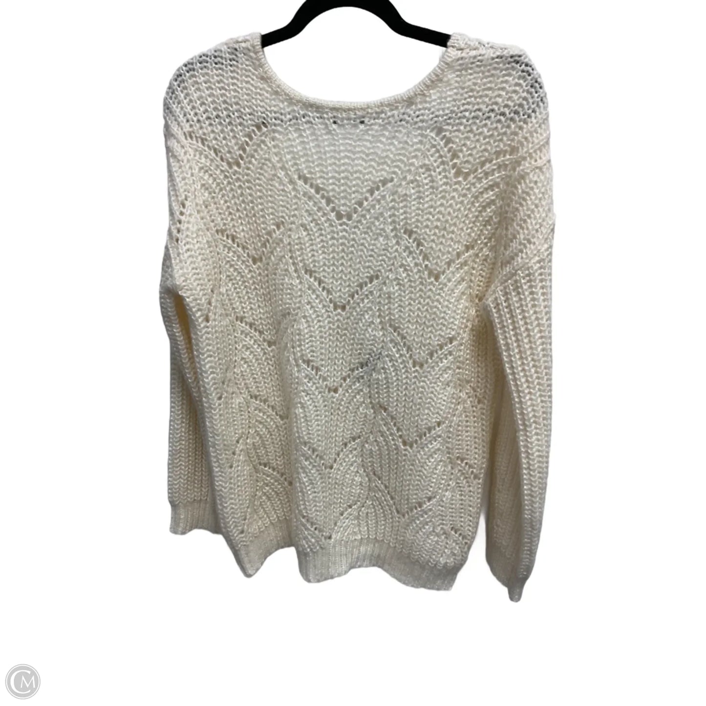 Sweater By Bohme In Cream, Size: L