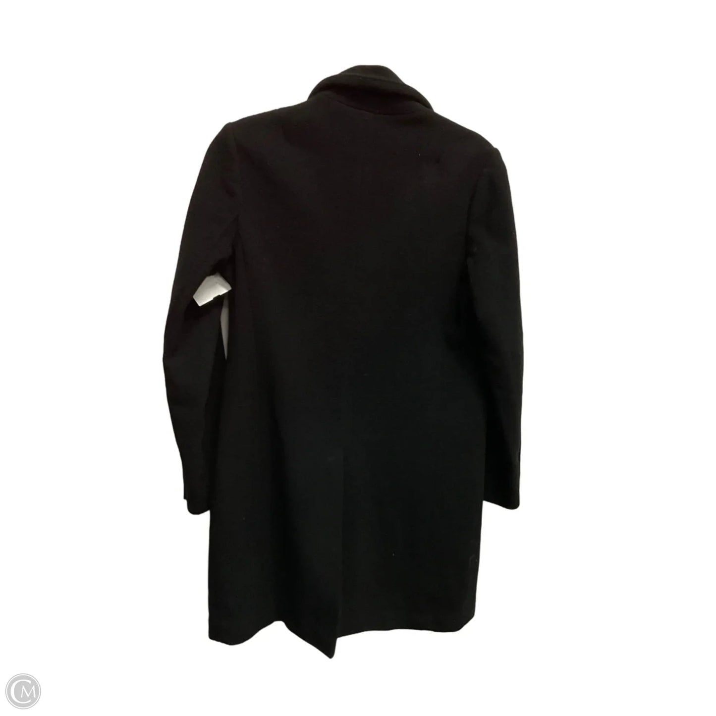 Coat Peacoat By Gap In Black, Size: Xs