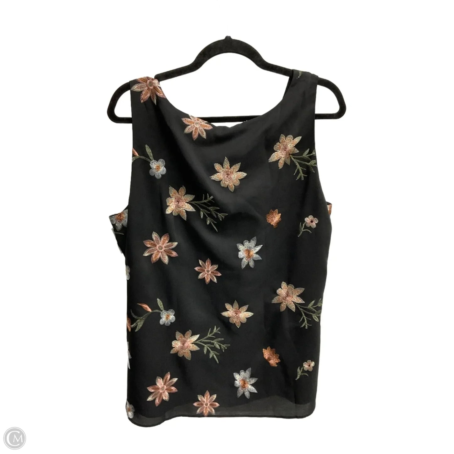 Top Long Sleeve Basic By Chicos In Navy, Size: Xl